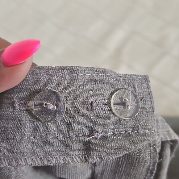 Dynamite Slate Gray Wide-Leg Pants - Picture 12 of 16